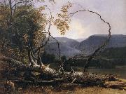 Asher Brown Durand Study from Nature,Stratton Notch,Vermont USA oil painting artist